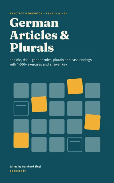 Cover of “German Articles and Plurals Workbook”