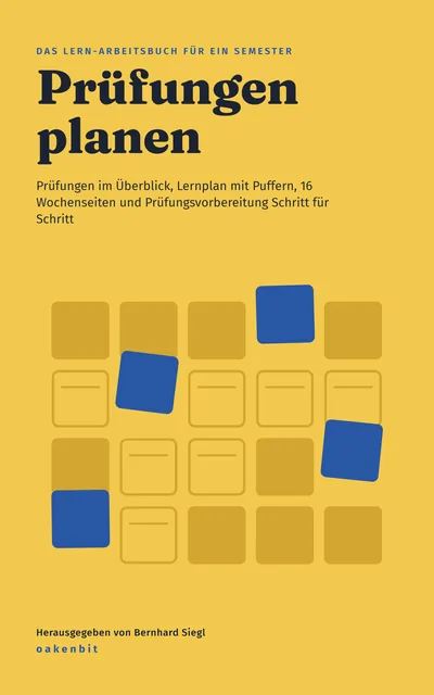 Cover of “Prüfungen planen”