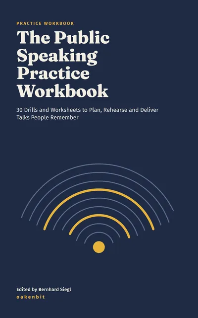 Cover of “The Public Speaking Practice Workbook”