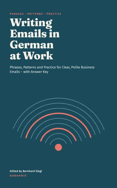 Cover of “Writing Emails in German at Work”